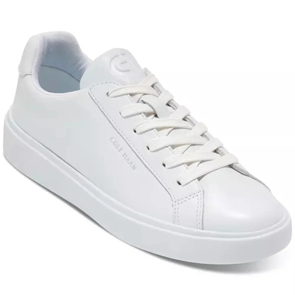 Cole Haan Women's Grand Crosscourt White Daily Low-Top Casual Sneakers Size 8.5 - Picture 1 of 9